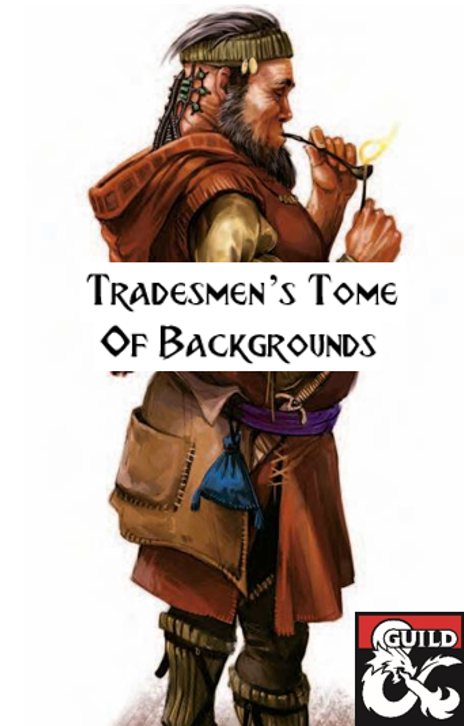 Tradesmen's Tome of Backgrounds - Dungeon Masters Guild | DriveThruRPG