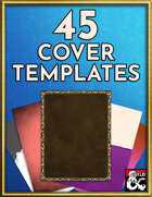 45 Cover Art Templates - Art Pack