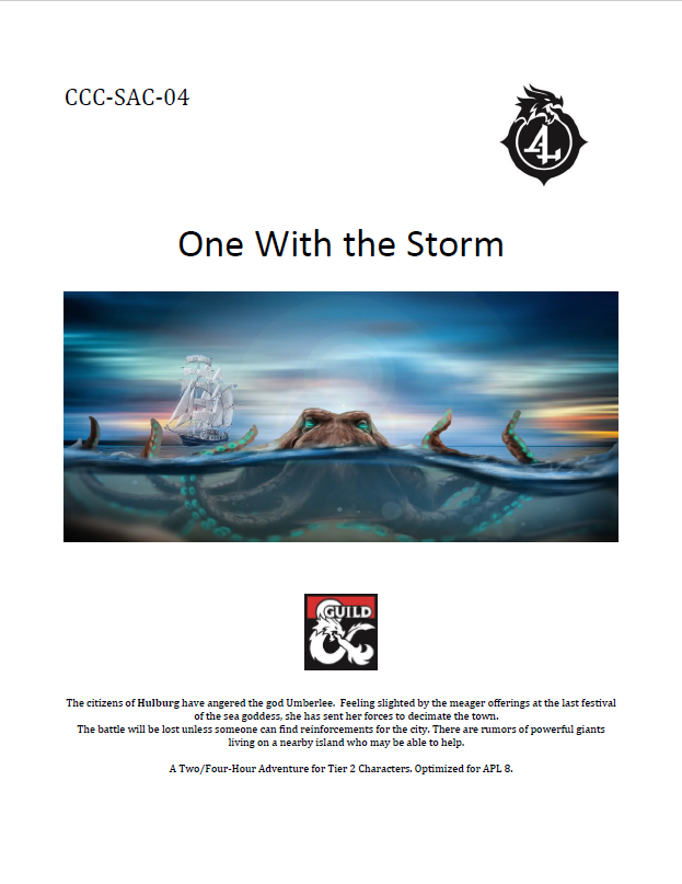 CCC-SAC-04 One With the Storm - Dungeon Masters Guild | DriveThruRPG