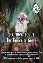 CCC-DWB-EoG-1 The Enemy of Greed