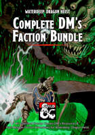 Waterdeep: Dragon Heist Complete DM's Faction Bundle [BUNDLE]