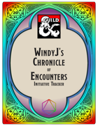 WindyJ's Chronicle of Encounters Initiative Tracker