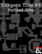 Dungeon Tiles: Stylized Gray