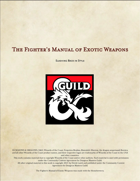 The Fighter's Manual of Exotic Weapons