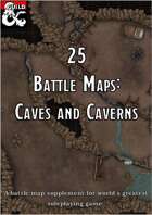 Battlemaps: Caves and Caverns