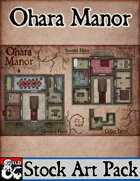 Elven Tower - Ohara Manor | Stock Battlemap