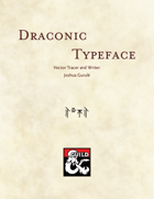 Draconic Typeface