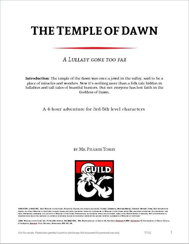 Cover of The Temple of Dawn