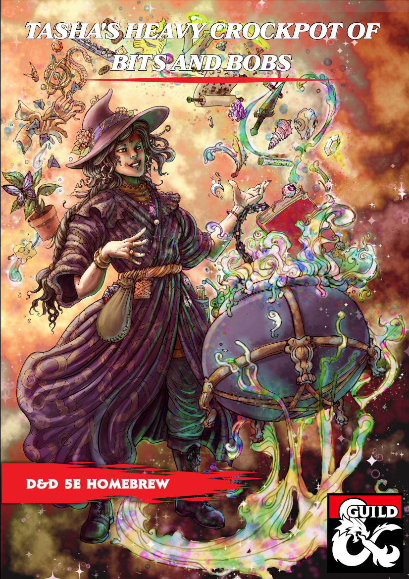 Tasha's Heavy Crockpot of Bits and Bobs Dungeon Masters Guild