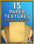 15 Paper Textures - Stained & Gritty