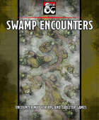 Swamp encounters battlemap