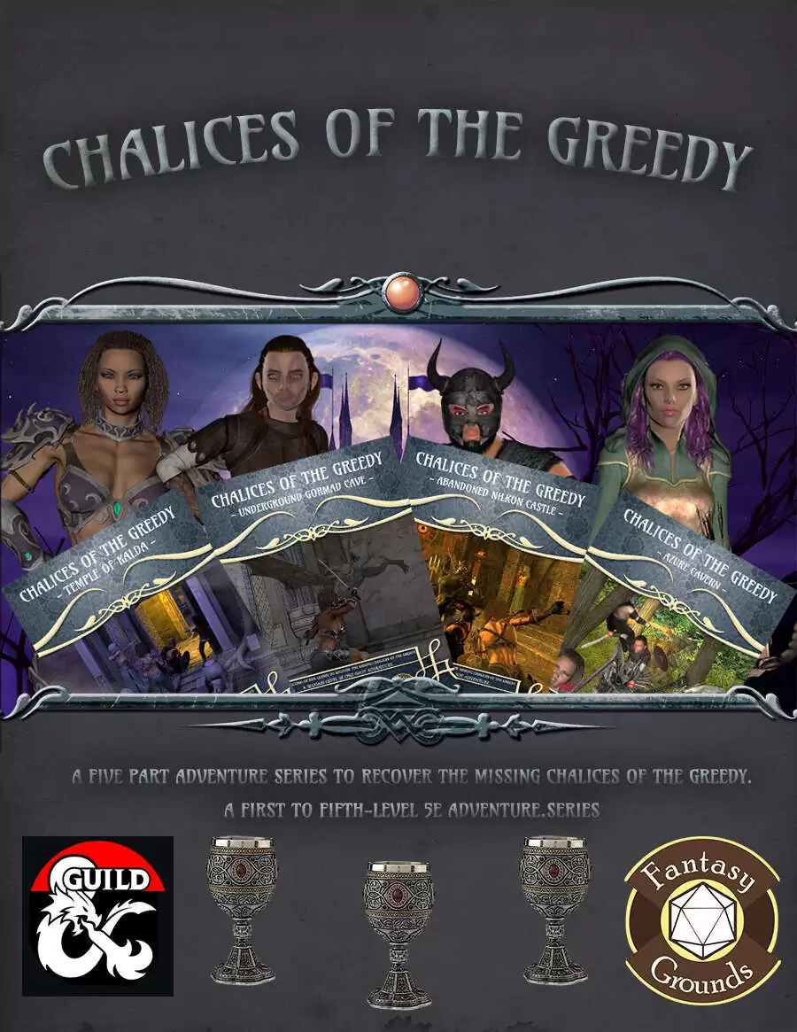 Chalices of the Greedy [BUNDLE] - Dungeon Masters Guild | DriveThruRPG