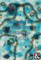 Under the Sea - Coral Cave Map