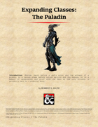 Expanding Classes (The Paladin)