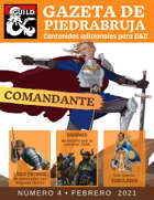 Gazeta de PiedraBruja: Comandante -Nueva Clases de Personaje Jugador para Dungeons and Dragons  5e en Español