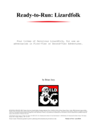 Ready-to-Run: Lizardfolk