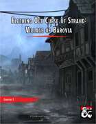 Fleshing Out Curse of Strahd: Village of Barovia