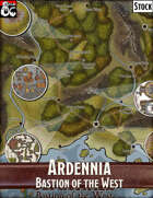 Elven Tower - Ardennia Bastion of the West | Stock Region Map