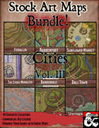 Stock Art Maps Bundle 9 - Cities Vol. III [BUNDLE]