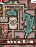 Elven Tower - Underground Hideout | 78x53 Stock Battlemap