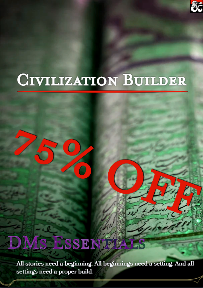 DM's Essential - Civilization Builder [BUNDLE] - Dungeon Masters Guild ...