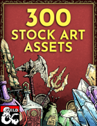 300 Stock Art Assets - Weapons, Crystals, Potions! [BUNDLE]