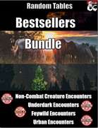 Bestsellers Bundle - Random Tables [BUNDLE]