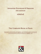 AD&D5E: The Complete Book of Feats