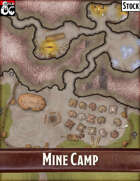 Elven Tower - Mine Camp | 31x34 Stock Battlemap