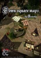 Animated Town square maps