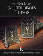 The Deck of Multitudinous Things (PDF & VTT) [BUNDLE]