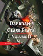 Daerdan's Class Feats | Volume II (Fantasy Grounds)