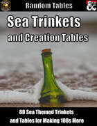 Sea Trinkets and Creation Tables - Random Tables (Fantasy Grounds)