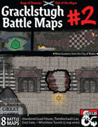 Out of the Abyss Map Pack: Gracklstugh Volume 2, The City of Blades Battle Maps (including Whorlstone Tunnels, Themberchaud's Lair, Great Gates, & Abandoned Guard Houses)