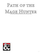 Path of the Mage Hunter Barbarian