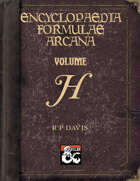 Encyclopaedia Formulae Arcana - H