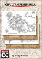 Chultan Peninsula Map - Dungeon Masters Guild | Dungeon Masters Guild