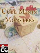Cube Minis: Monsters