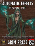 5E Automatic Effects - Elemental Evil Player's Companion (Fantasy Grounds)