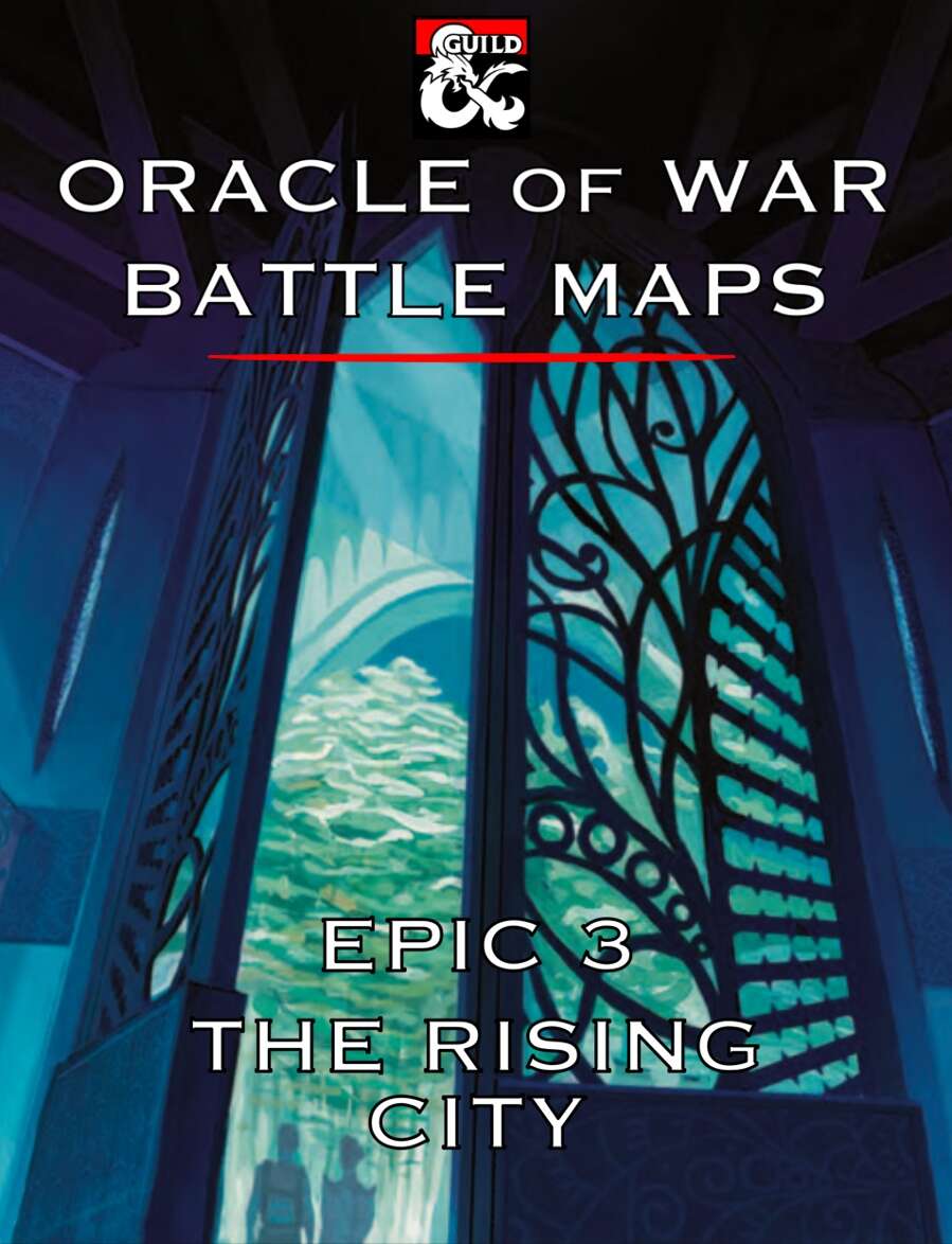 Battle Map Oracle Oracle of War Battle Maps - The Rising City - Dungeon Masters Guild ...