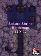 Sakura Shrine Battlemap