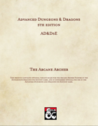 AD&D5E: The Arcane Archer