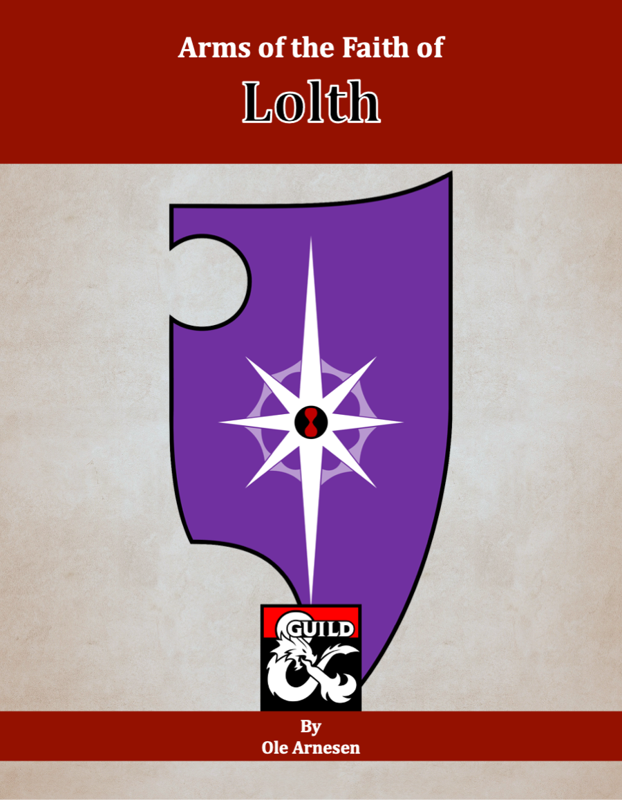 Arms of the Faith of Lolth - Dungeon Masters Guild | DriveThruRPG