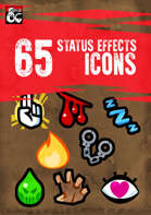 65 Status Effects Icons
