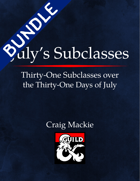 July's Subclasses - Complete Set [BUNDLE]