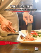 The Gourmet: An Artificer Subclass for 5th Edition D&D