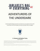 Jarlaxle's Bag of Everything: Adventurers of the Underdark