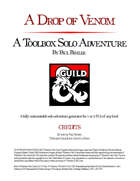 Toolbox Solo Adventure A2: A Drop of Venom