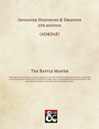 AD&D5E: The Battle Master