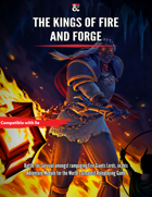 THE KINGS OF FIRE AND FORGE: A TIER THREE ADVENTURE